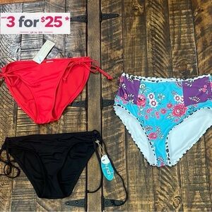 Colorful Bikini Bottoms Set bundle